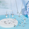 48Pcs 6 Styles Acrylic Pendants PALLOY-PH01811-4