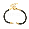 Nylon Cords Bracelet Makings Fit for Connector Charms AJEW-P116-02G-25-1