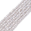 Electroplate Glass Beads Strands EGLA-A044-P1mm-B19-1