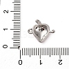 Brass Micro Pave Clear Cubic Zirconia Fruit Connector Charms KK-I276-15P-A02-3