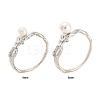 Brass Finger Ring Settings LS-KK-G518-05P-4