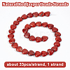 1 Strand Natural Red Jasper Beads Strands G-OC0005-81-4