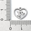 304 Stainless Steel Charms STAS-C097-38B-P-3