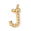 316 Surgical Stainless Steel Pendants & Charms STAS-D031-01J-1