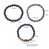 Unisex Stretch Bracelets Sets BJEW-JB04845-3