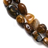 Natural Pietersite Beads Strands G-A286-A01-02-4