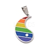 Rainbow Pride Necklace STAS-M292-02P-3