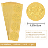 Self Adhesive Gold Foil Embossed Stickers DIY-WH0211-308-2