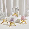Alloy Crystal Ball Holders ODIS-WH0007-59A-G-4