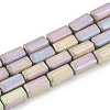Electroplate Non-magnetic Synthetic Hematite Beads Strands G-N0322-13C-1