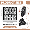 1 Bag Square Acrylic Clay Templates DIY-BC0017-60-2