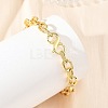 6MM Brass Cable Chain Bracelets with S Clasps BJEW-JB14255-2