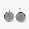 Tarnish Resistant 304 Stainless Steel Leverback Earring Findings LS-STAS-L253-005B-P-2