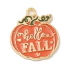 Thanksgiving Day Alloy Pendants ENAM-R007-01G-11-1