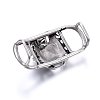 304 Stainless Steel Slide Charms STAS-F179-20AS-2