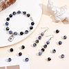3 Strands Natural Fire Crackle Agate Beads Strands G-NB0003-46-2