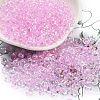 6/0 Inside Colours Fringe Glass Seed Beads SEED-A034-03D-1