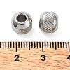 303 Stainless Steel Beads STAS-Q302-03F-P-2