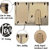 MDF Double Photo Frames AJEW-WH0424-007-3