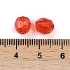 Transparent Acrylic Beads OACR-Q015-01E-3