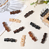 16Pcs 4 Colors Resin Buttons FIND-GF0008-25-3