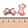 Printed Opaque Acrylic Beads MACR-B838-09-3