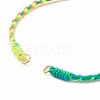 Braided Nylon Thread Braided Cord Bracelet AJEW-JB01121-01-2
