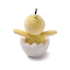 Flocky Resin Pendants FIND-S001-14L-2