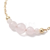 Round Natural Mixed Gemstone Beaded Bracelats BJEW-JB12806-5