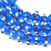 Handmade Bumpy Lampwork Beads Strands LA-CBA05D6-01-10-2