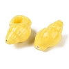 Handmade Printed Porcelain Beads Strand PORC-T133-01D-3