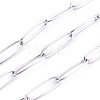 Tarnish Resistant 304 Stainless Steel Paperclip Chains CHS-F010-01C-P-01-2