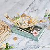 Wood Woven Materials DIY-WH0578-45-4