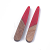 Resin & Walnut Wood Pendants RESI-S358-40H-2