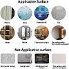 1 Set Plastic Mirror Wall Stickers AJEW-CN0001-65D-7