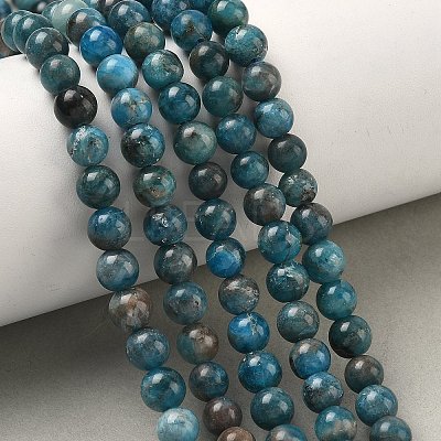Natural Apatite Beads Strands G-F816-A01-01B-1
