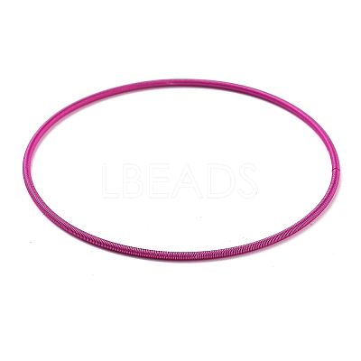 Iron Spring Chains Stretch Bracelets BJEW-M057-01D-1