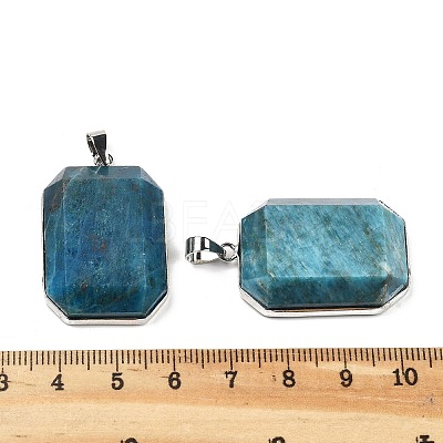 Natural Apatite Pendants G-B139-02P-08-1