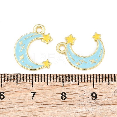 Alloy Enamel Pendants AL-CBA0485-02F-G02-1