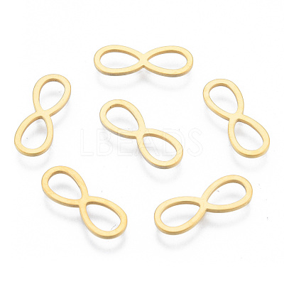 201 Stainless Steel Connector Charms STAS-N090-T08-2-1