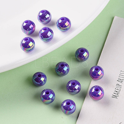 Opaque Acrylic Beads LS-MACR-S370-D8mm-31-1
