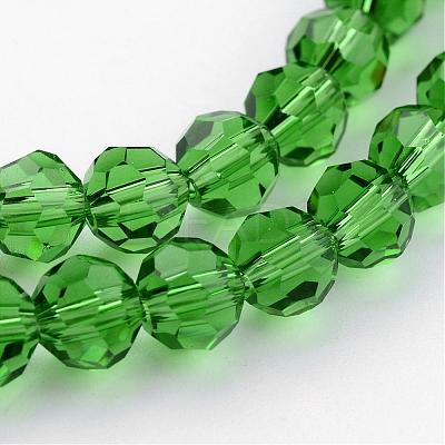 Transparent Glass Bead Strands GLAA-G013-4mm-M-1