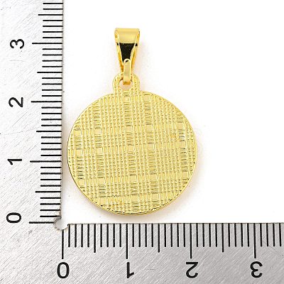 Brass Pendants KK-P263-14G-12-1