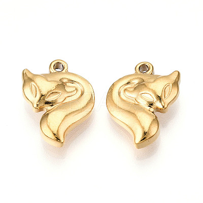 304 Stainless Steel Pendants STAS-N109-146G-1
