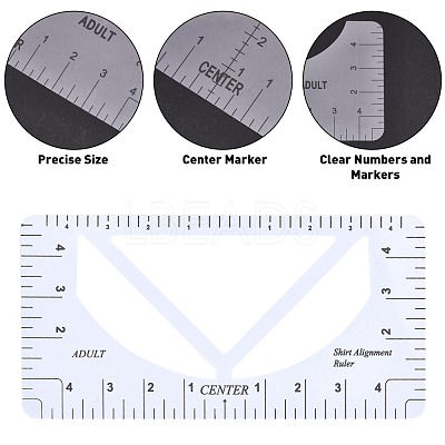 Plastic Multifunction Rulers TOOL-GF0001-58-1