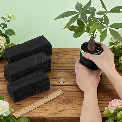 150Pcs 3 Styles Rectangle Non-woven Fabrics Plant Grow Bags FIND-BC0019-79-1