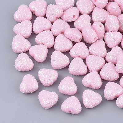 Opaque Acrylic Beads MACR-T033-06B-1