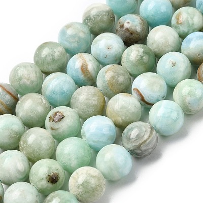 Natural Hemimorphite Beads Strands G-D352-A01-10mm-1