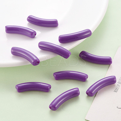 Opaque Acrylic Beads X-MACR-S372-002B-S016-1