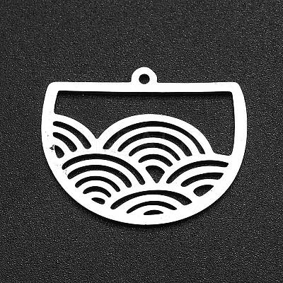 Non-Tarnish 201 Stainless Steel Pendants STAS-S105-LA271-1